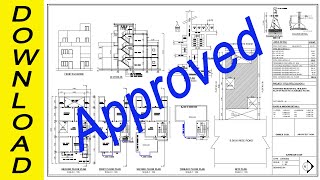 Submission Drawing | Floor Plan, Site Plan, Key Plan, Front Elevation, Section, Foundation Plan