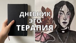 заполняем личный дневник и болтаем // оформление разворота