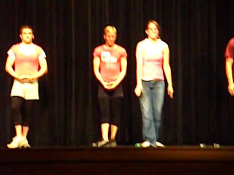 Boys learning ballet.