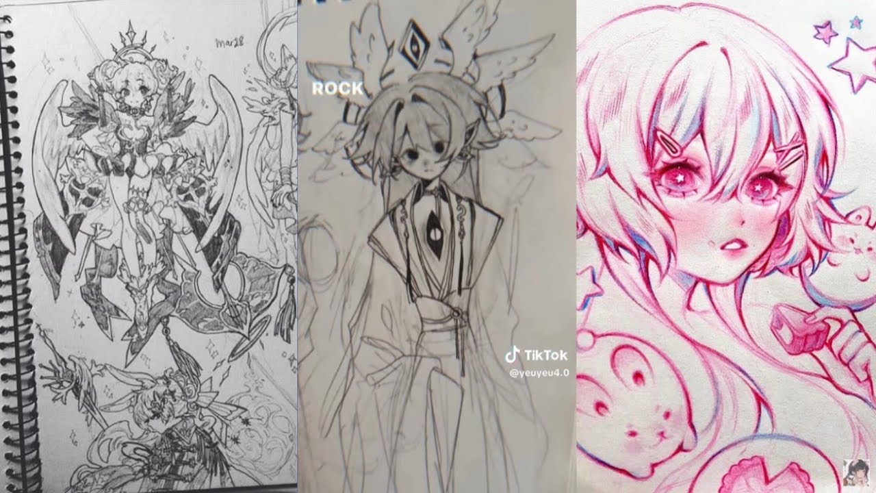 TỔNG HỢP NHỮNG VIDEO VẼ TRANH CỦA CÁC ĐẠI THẦN