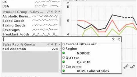 QlikView - Associative Search
