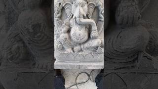 Black Ganesh Ji Murti Making #ganesh #ganeshmurti #murtimaking