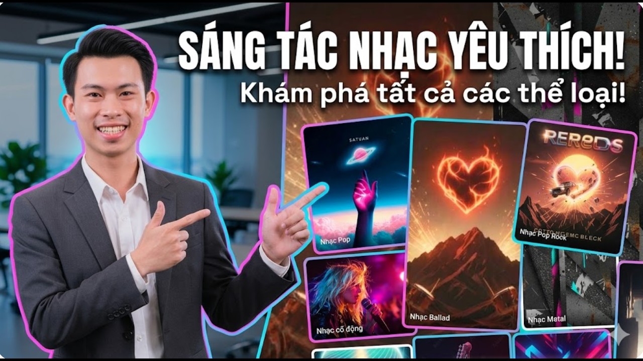 ⁣Tạo Nhạc AI Với Google Gemini Lyria