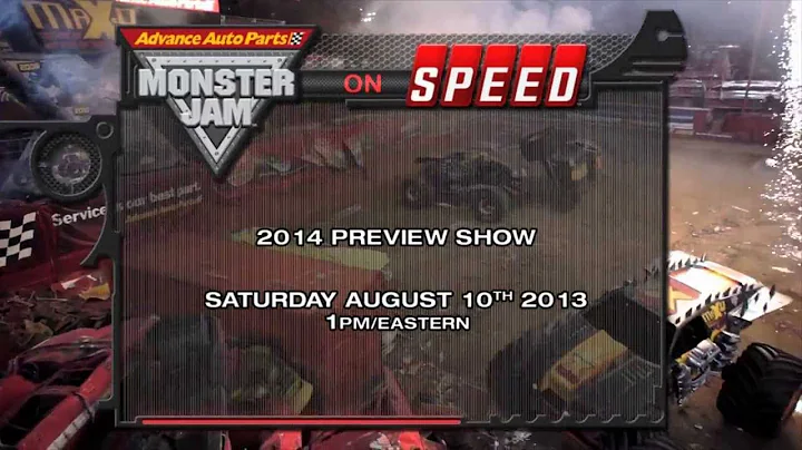 Monster Jam - BRAND NEW 2014 Monster Jam World Finals XV Preview airs on SPEED 8/10 at 1PM ET!
