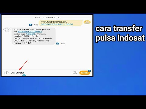 CARA TRANSFER PULSA INDOSAT OOREDOO TERBARU 2020. 