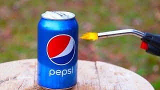 PEPSI VS 3,000 DEGREE GAS TORCH