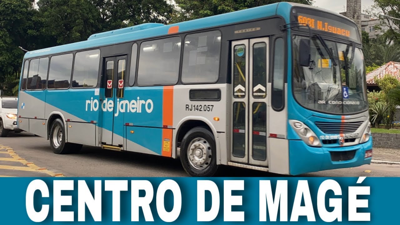 Centro de Magé - RJ - Movimentação de ônibus #165 