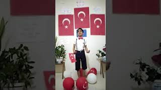 2-E Sınıfı 23 Nisan Ulusal Egemenlik Ve Çocuk Bayramı Kutlaması.
