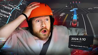 Тестируем Новый Автопилот Tesla И Пытаемся Не Умeрeть... [V12.3.3]