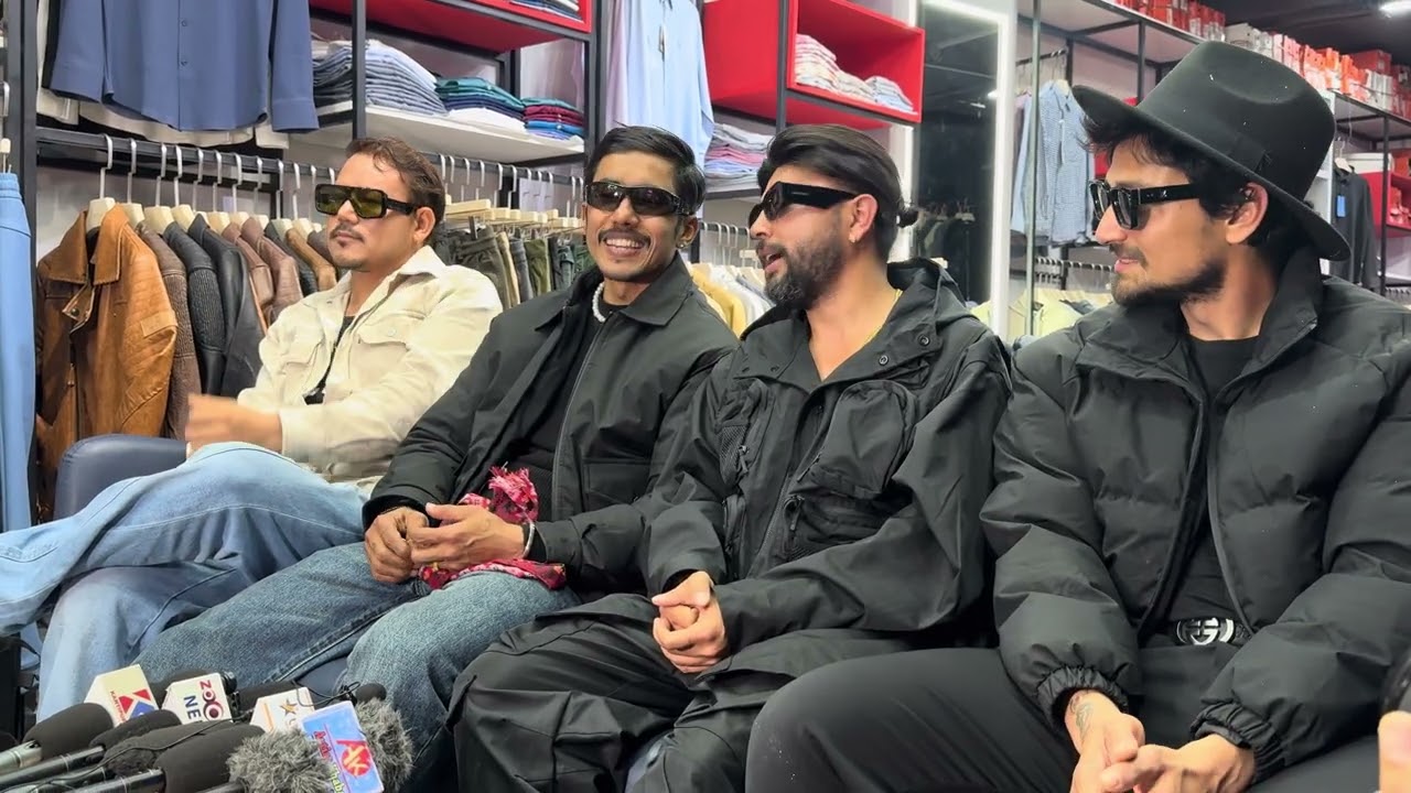  Press Meet || Durgesh Thapa || Nacha Nacha Bhai Nacha || Vyoma || Pemba || Kathmandu || Nepal 