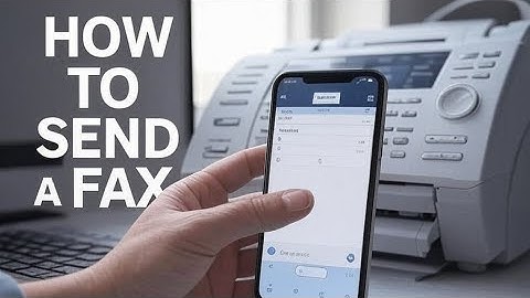 Free fax online | How to send a fax in 2025