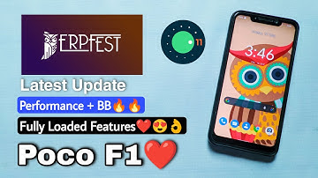 Derpfest Rom For Poco F1.Install Derpfest OS Android 11 Rom On Poco F1. Features, Performance + BB🔥🔥