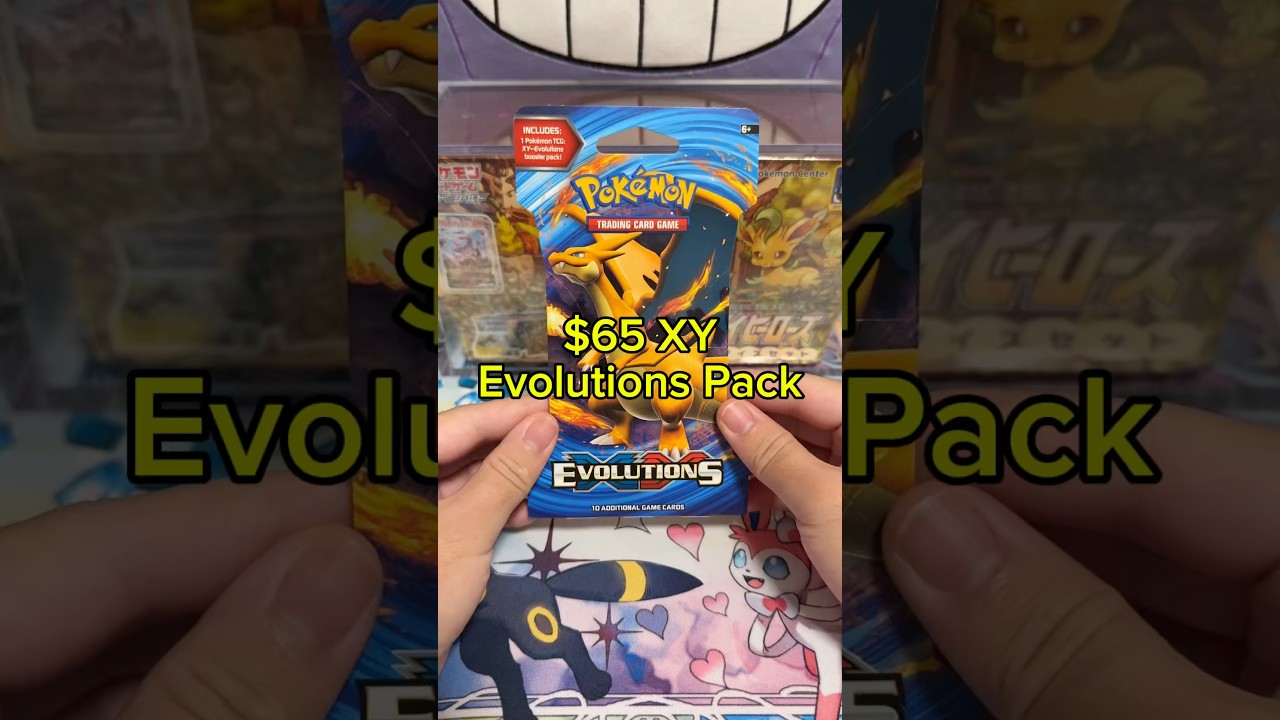 Can I pull the $150 Charizard? XY Evolutions Sleeved Booster Pack 