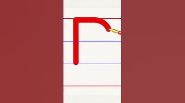 how to write capital letter d