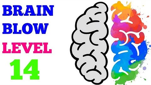 Brain blow level 14 solution or Walkthrough
