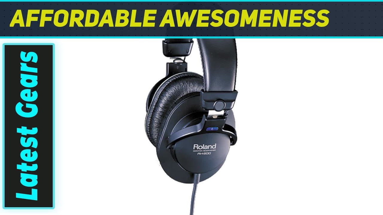 Roland RH-200 Headphones: Best for Studio Monitoring? - YouTube