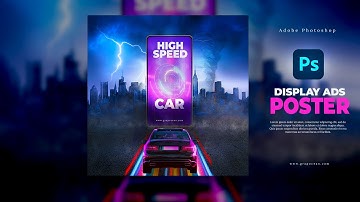 How to Create digital display ads Banner | Adobe Photoshop Tutorial