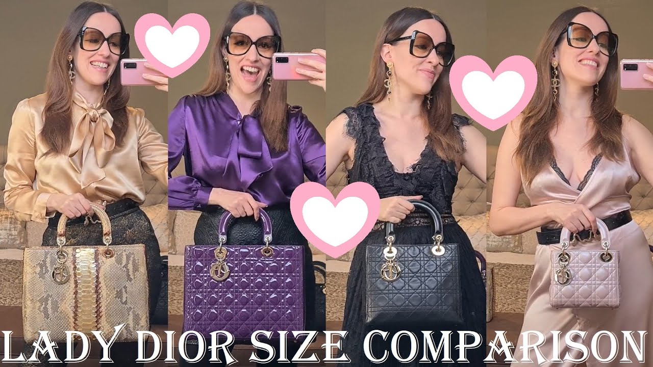 Luxury Bags 101: Lady Dior Bag Sizes