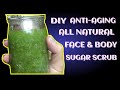 DIY Natural Sugar Facial &amp; Body Scrub | Anti-aging Formula | Skincare | Life According to Maria