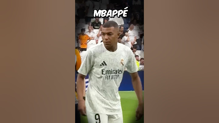J’ai été voir le premier match de Mbappé au Réal Madrid