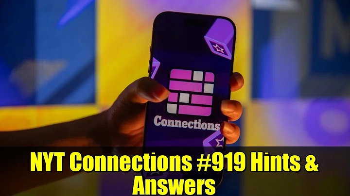 NYT Connections #919 Hints & Answers | December 16, 2025