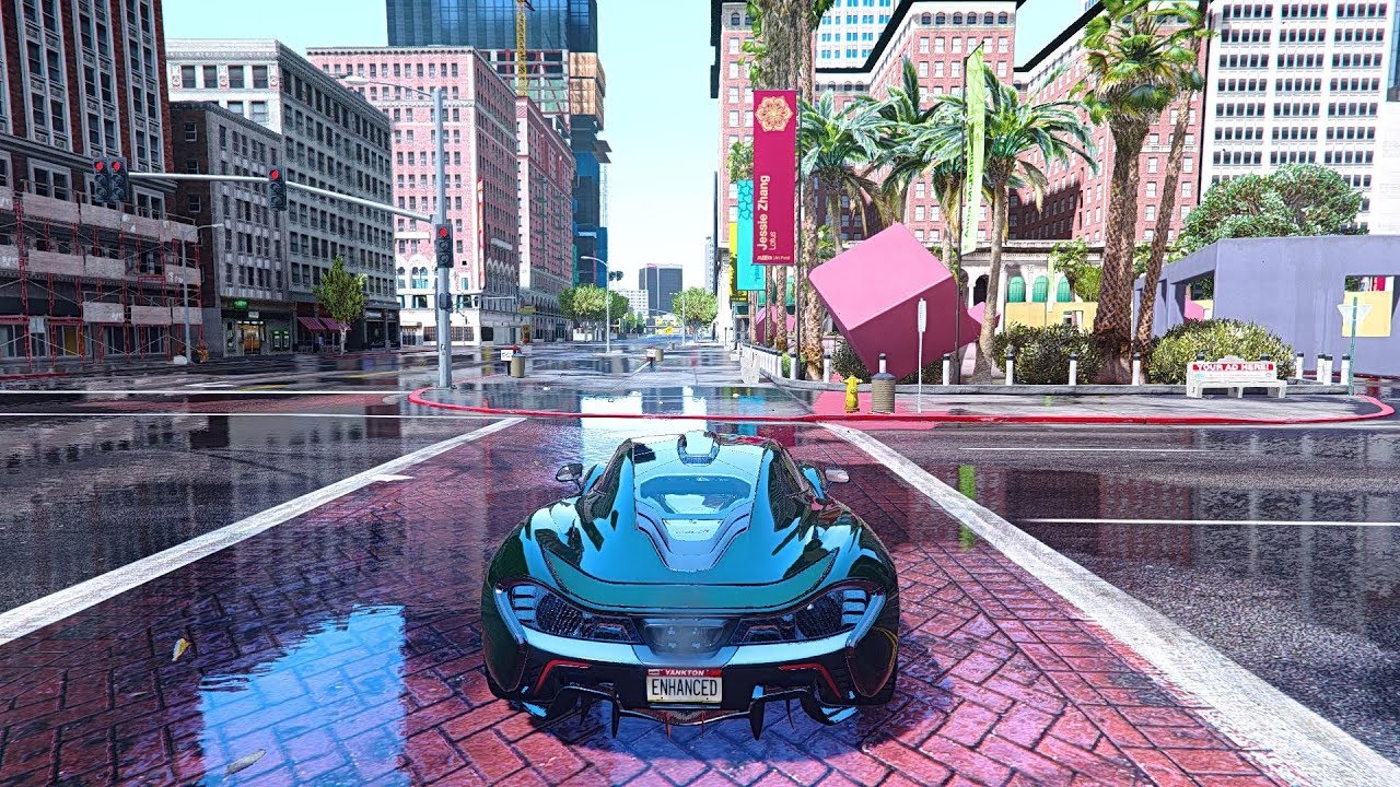 GTA 6 Graphics 2018 Cars Gameplay Ultra Realistic Graphic ENB MOD PC ...
