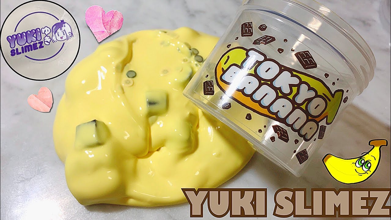 【YUKI SLIMEZ♡TOKYO BANANA 🍌🗼🍌】100% honest slime review