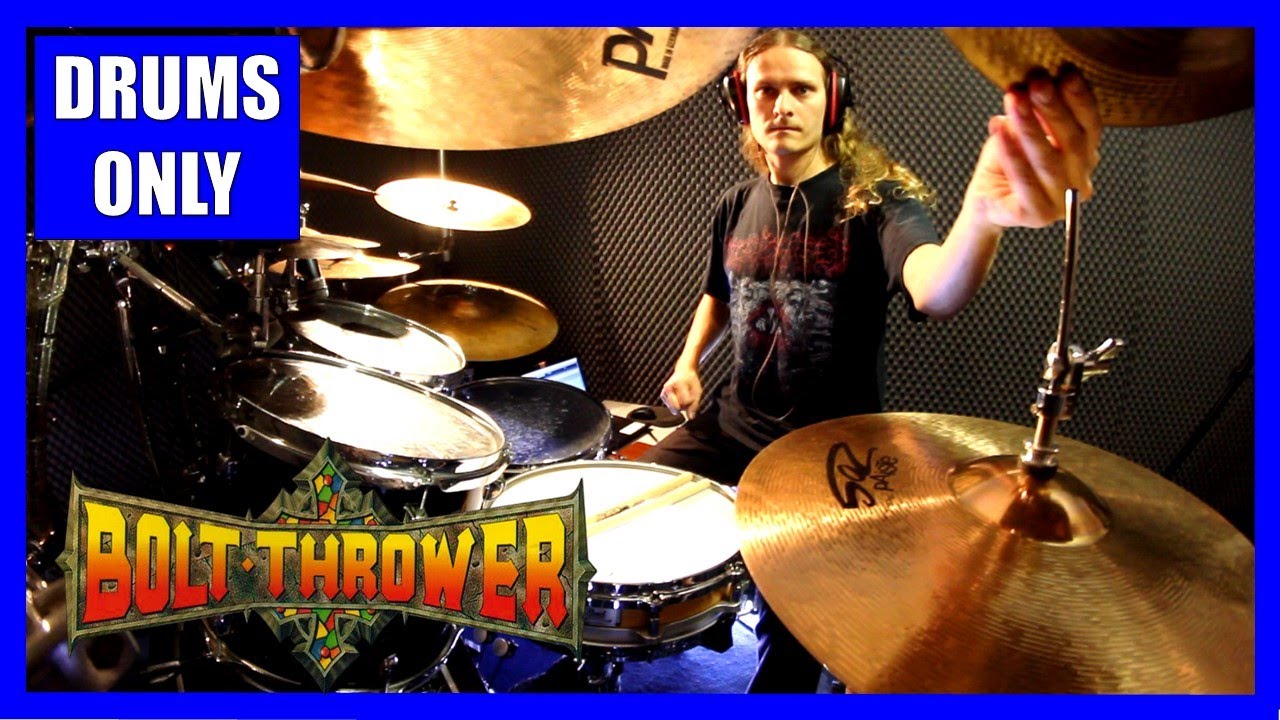 The IVth Crusade drums only (BOLT THROWER drumming) YouTube