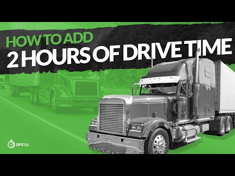 How to use the Adverse Driving Conditions Exception: Add 2 hours of drive time in 15 seconds