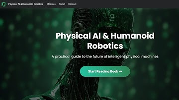 Hackathon I — Physical AI & Humanoid Robotics Textbook |Docusaurus + RAG Chatbot + Vercel Deployment