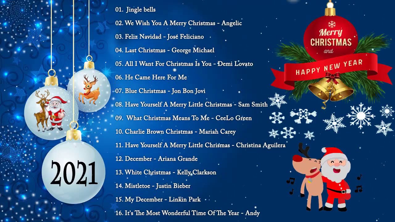 おなじみの定番クリスマスソング10曲 歌入りbgmにどうぞ Christmas Song 16 Songs Youtube