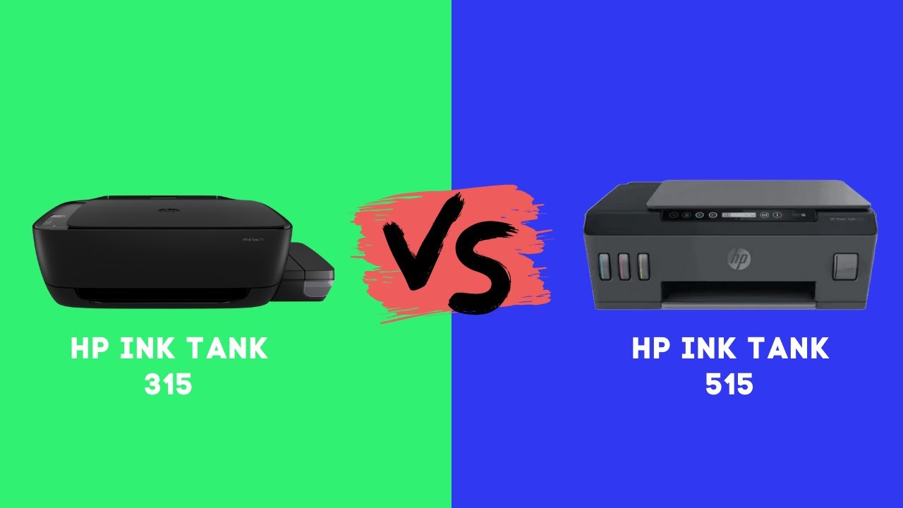 Perbandingan Printer HP Ink Tank 315 vs 