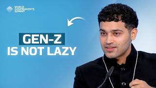Stop Calling Gen-Z Lazy | @rajshamani  - World Governments Summit