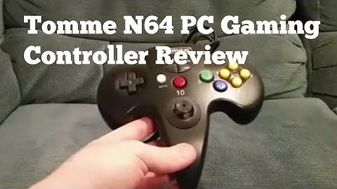 Tomee N64 PC Gaming Controller Review - RetroGamer Reviews