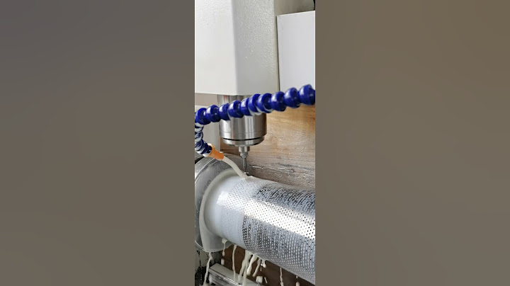 4-Axis CNC Drilling Big Aluminium tube 360 degree angle drilling aperture 2mm wall thickness 0.5mm