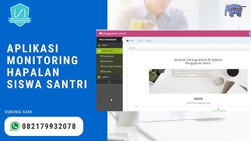 Source Code Aplikasi Monitoring Hapalan Siswa Santri Berbasis Web Php