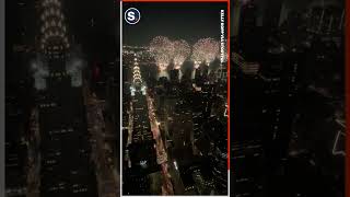Macy's Fourth of July Fireworks Dazzle Over East River