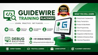 Guidewire Development Training | Policy Center Configuration and Integration Classes | RoadMap