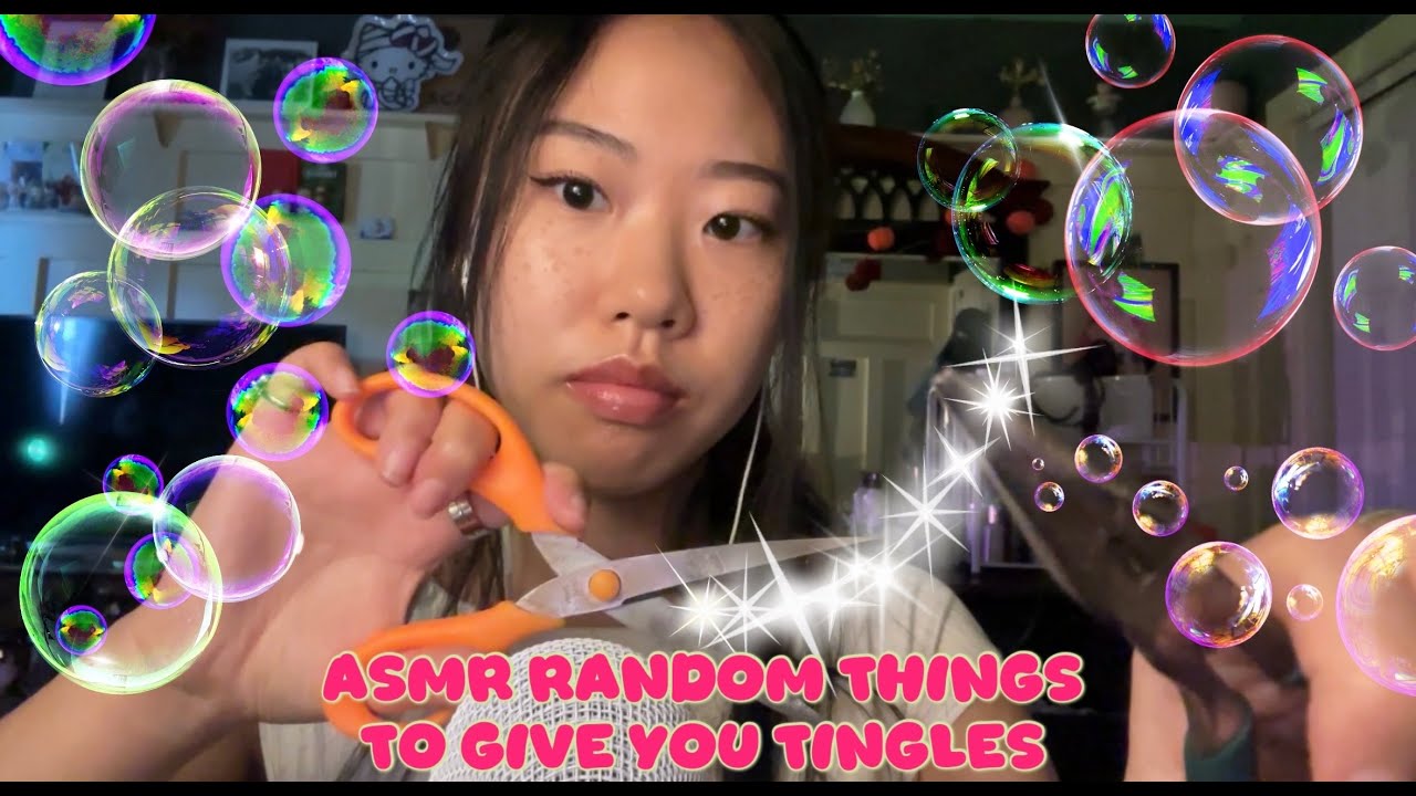 ASMR random items to give you tingles✨