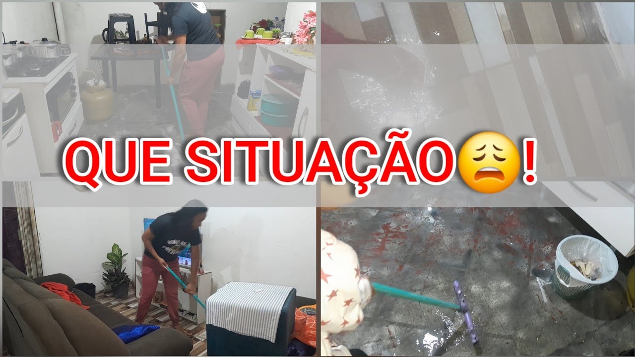 Vivendo um Perrengue Real 😢🌧️\Choveu Forte e Olha o Que Aconteceu!!