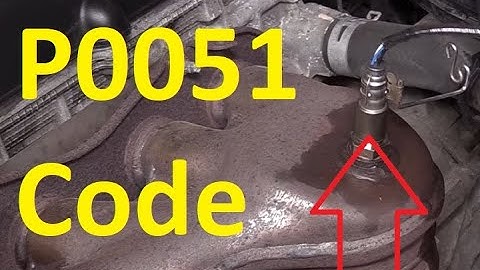 Causes and Fixes P0051 Code: HO2S Heater Control Circuit Low (Bank 2 Sensor 1)