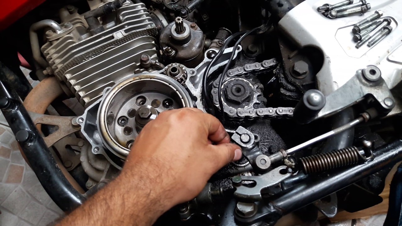 Troca do estator da Fazer 2006