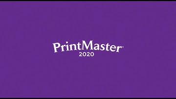 PrintMaster 2020 Tutorials - Print a Card