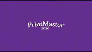 PrintMaster 2020 Tutorials - Print a Card