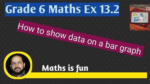 Grade 6 Maths Ex 13.2 Complete || How to show data in a graph || Teacher Naseeb Zada