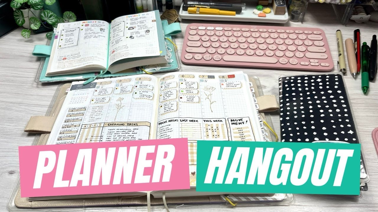 🔴 Planning Catch-Up, Plan With Me + Chat