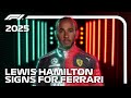 Lewis Hamilton Joins Ferrari For The 2025 F1 Season! image