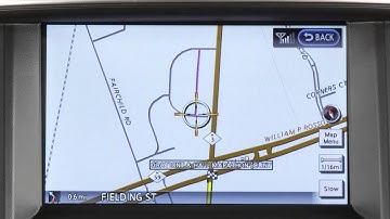 2015 Infiniti QX70 -  Voice Guidance (if so equipped)