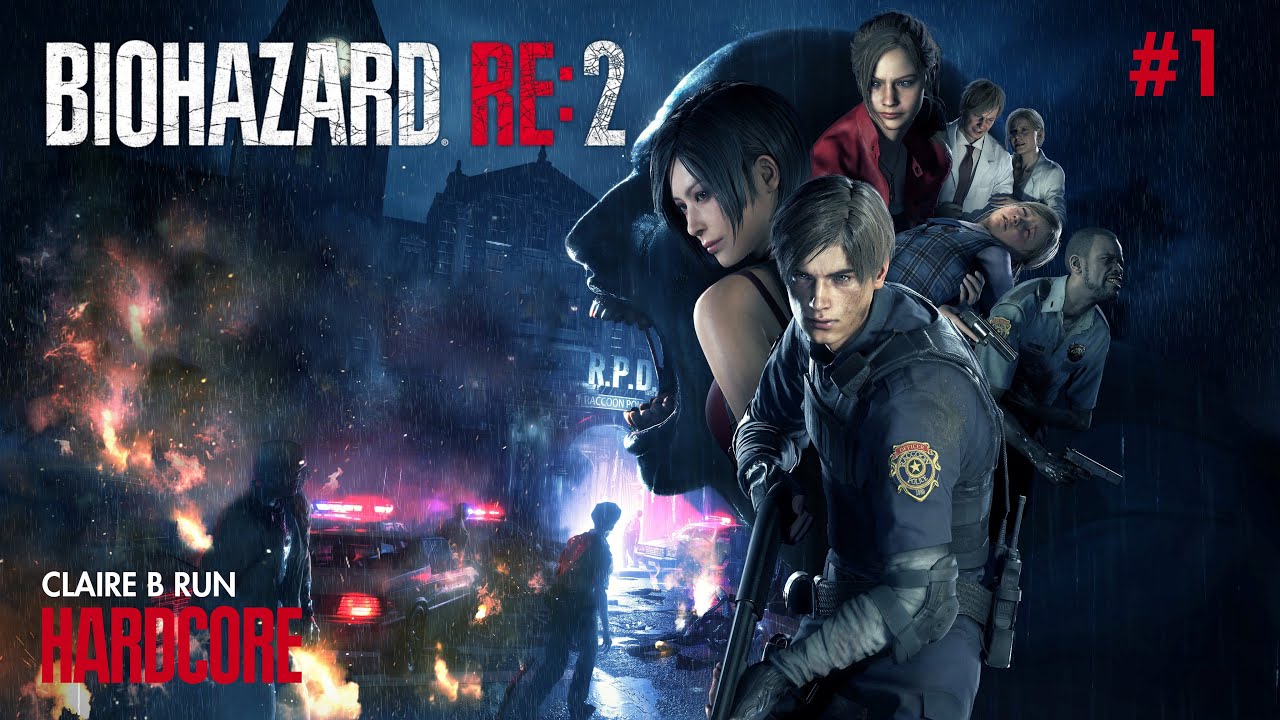BIOHAZARD RE:2 | Claire B Run – Hardcore Challenge Pt. 1