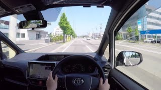 【試乗動画】 2017 新型 トヨタ ノア Si 4WD - 市街地試乗